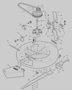 Part Location Diagram of MU90828Z Briggs and Stratton Pin, Pull